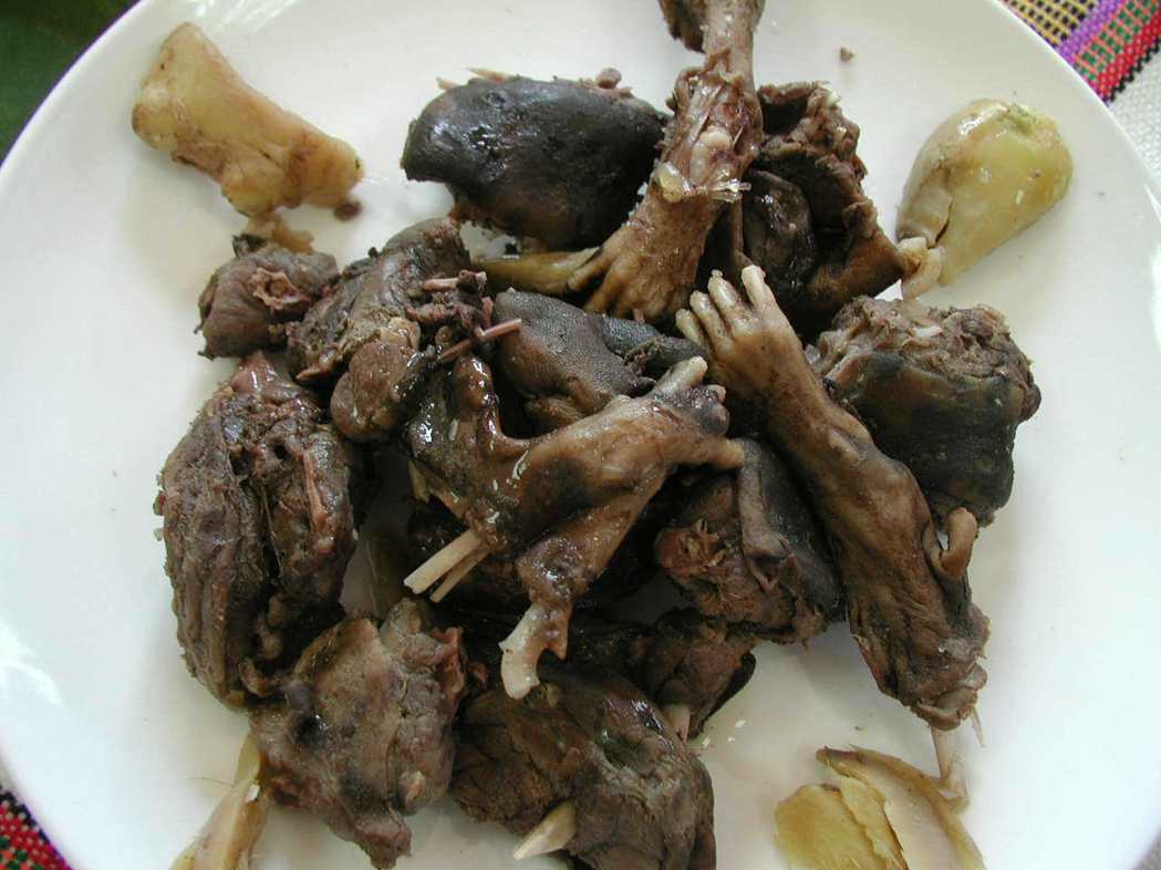 飛鼠肉是泰雅族人最愛的傳統食物之一，風味獨特。圖／聯合報系資料照片