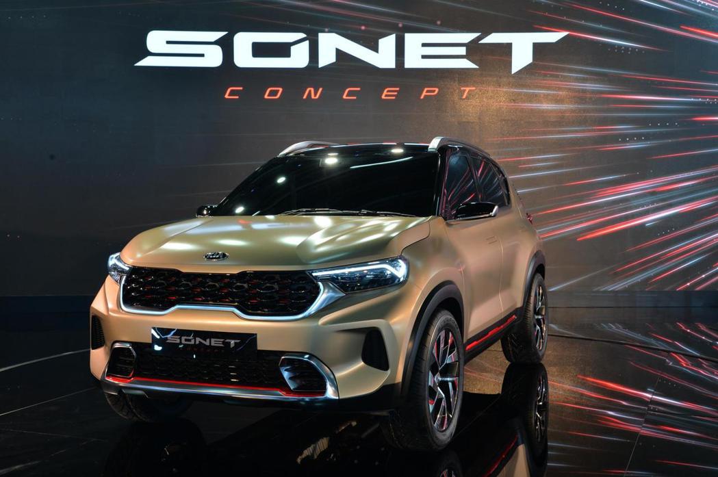 Kia Sonet Concept將會量產成為品牌最新的入門小休旅。 摘自Kia