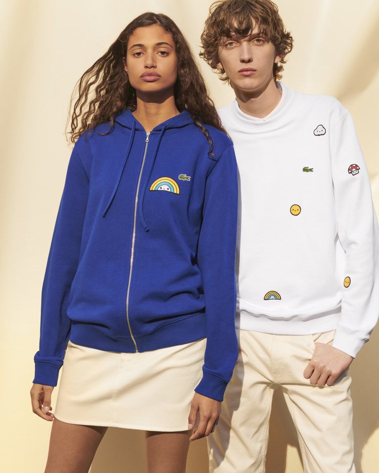 LACOSTE X FriendsWithYou系列溫暖可愛。圖／LACOSTE...