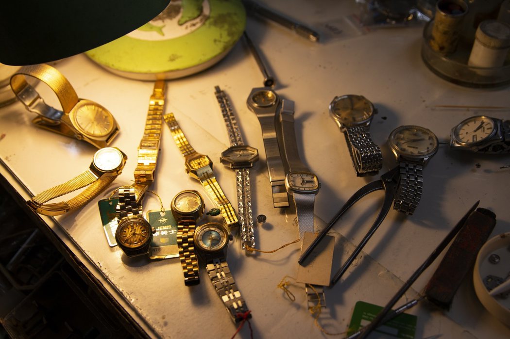 老錶店復古手錶的樣式是現代年輕人喜歡挖寶的好去處。