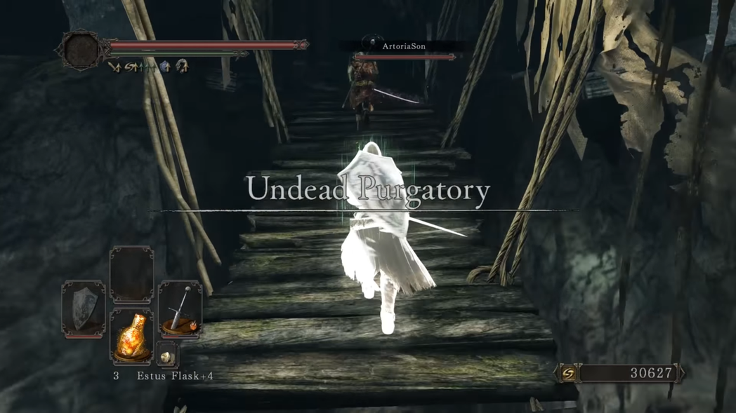《黑暗靈魂II》鼓勵玩家連線互動遊玩。（來源：YouTube）