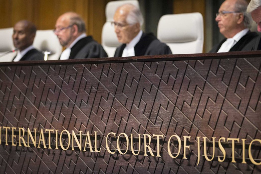 雖設有國際法院，但依照現行規章，只有國家能於國際法院中提訴和應訴。 圖／歐新社