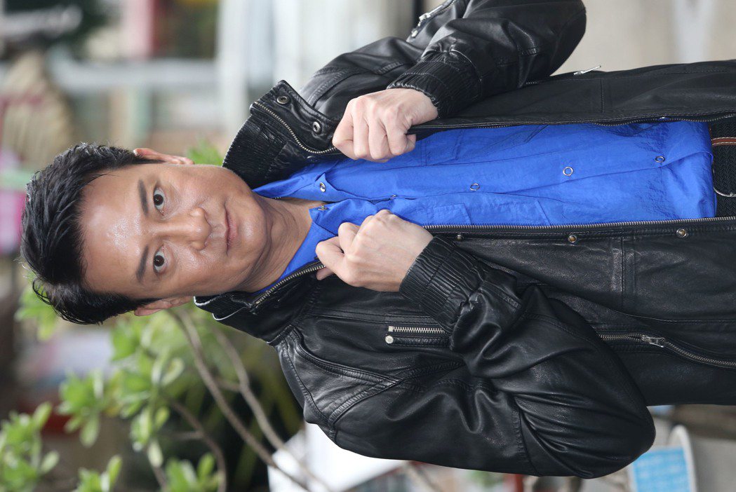港星劉錫明當台灣女婿近20年拿到居留證。記者林俊良／攝影