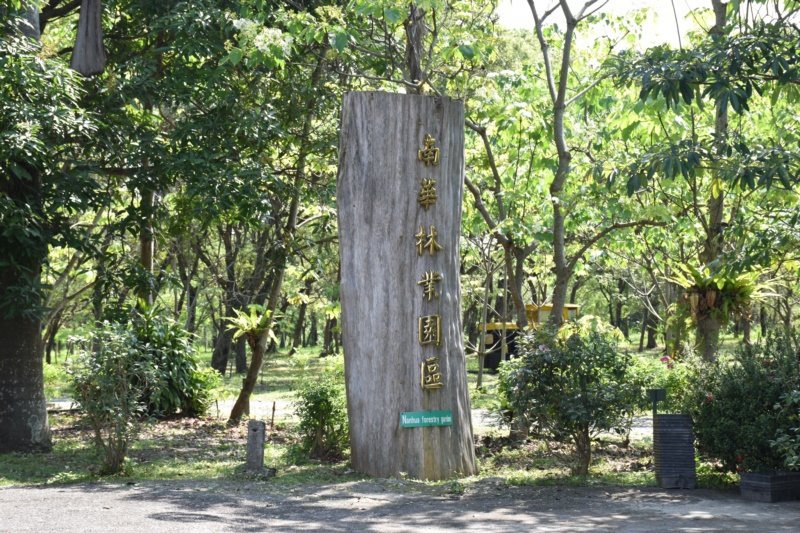 花蓮南華林業文化園區曾是林業重鎮，如今轉型為休閒公園，相當幽靜。 圖／王思慧 攝...