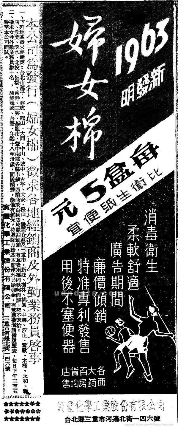 《聯合報》，1963年5月16日，第5版廣告。（圖／聯合報系新聞資料庫照片）