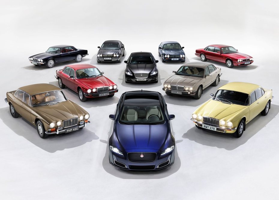 Jaguar XJ車系歷史悠久。 摘自Jaguar