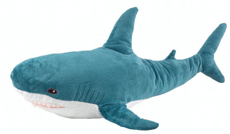 TOP 1：BLÅHAJ鯊魚，599元。圖／IKEA提供