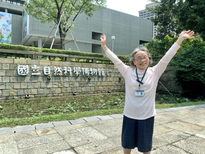 78歲的劉益丞在國立自然科學博物館擔任志工24年「以館為家」，累積時數13612...