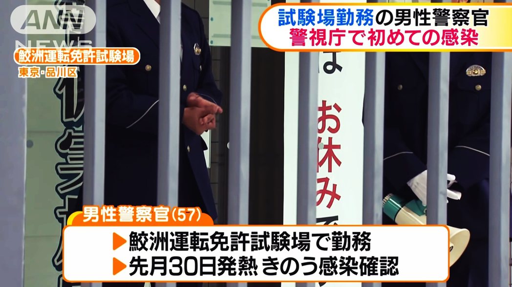東京品川區的鮫洲運轉免許試驗場，3月底一名交安講習的講師確診，並感染了一名57歲...