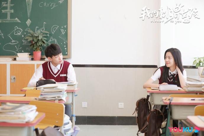 李逸男(左)、莊達菲主演的「我的刺蝟女孩」被喻為陸版「想見你」。圖／小鐵匠影視提...