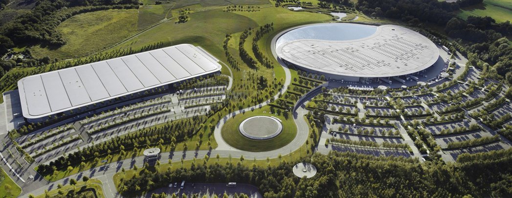 McLaren位於英國沃金的研發中心。 摘自McLaren