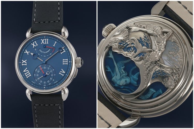 Voutilainen Mermaid Triton腕表，估價50,000瑞郎起。圖／富藝斯提供