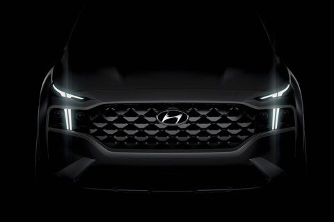 小改款Hyundai <u>Santa Fe</u>預告六月登場　除了變臉還改搭新平台！