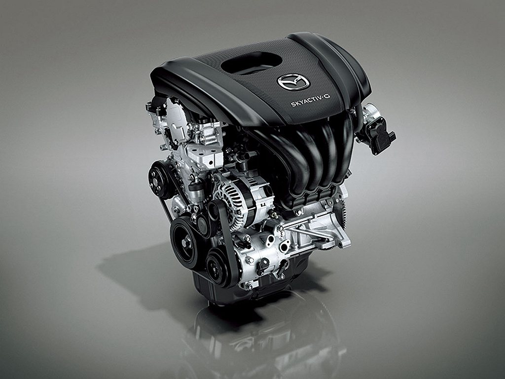 Mazda 3 Sedan搭載的1.5L汽油引擎，可提供111ps最大馬力與14...