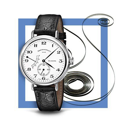 也曾被他納入收藏Eberhard & Co 1992年的Tazio Nuvolari chrono計時碼表。圖／摘自Eberhard & Co網頁