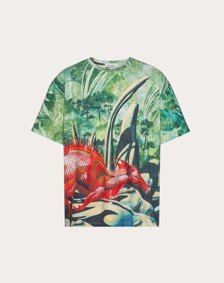 藝術家Roger Dean特别合作系列RED DRAGON印花T恤，24,600...