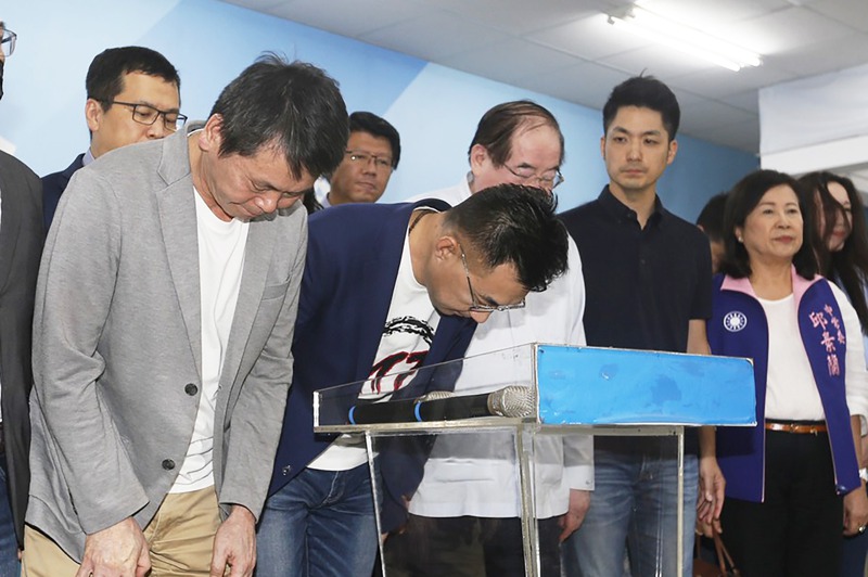 罷韓通過後，國民黨主席江啟臣表示尊重市民選擇，未來補選不缺席。圖／聯合報系資料照片