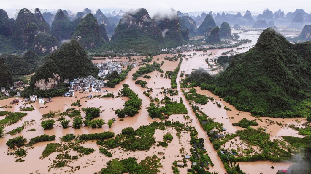 中國水利部11日上午正式宣布，中國全境目前已全面進入汛期，目前國內共有148條河...