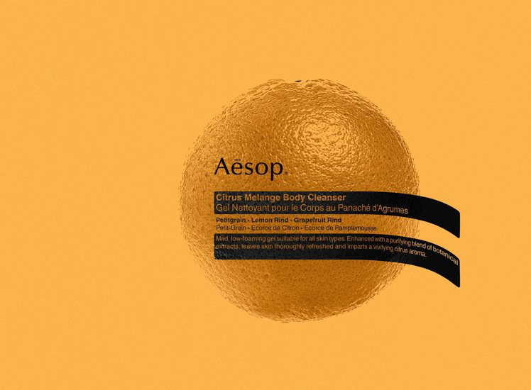 Aesop苦橙香檸身體潔膚露／100ml／500元；500ml／1,400元。圖／Aesop提供