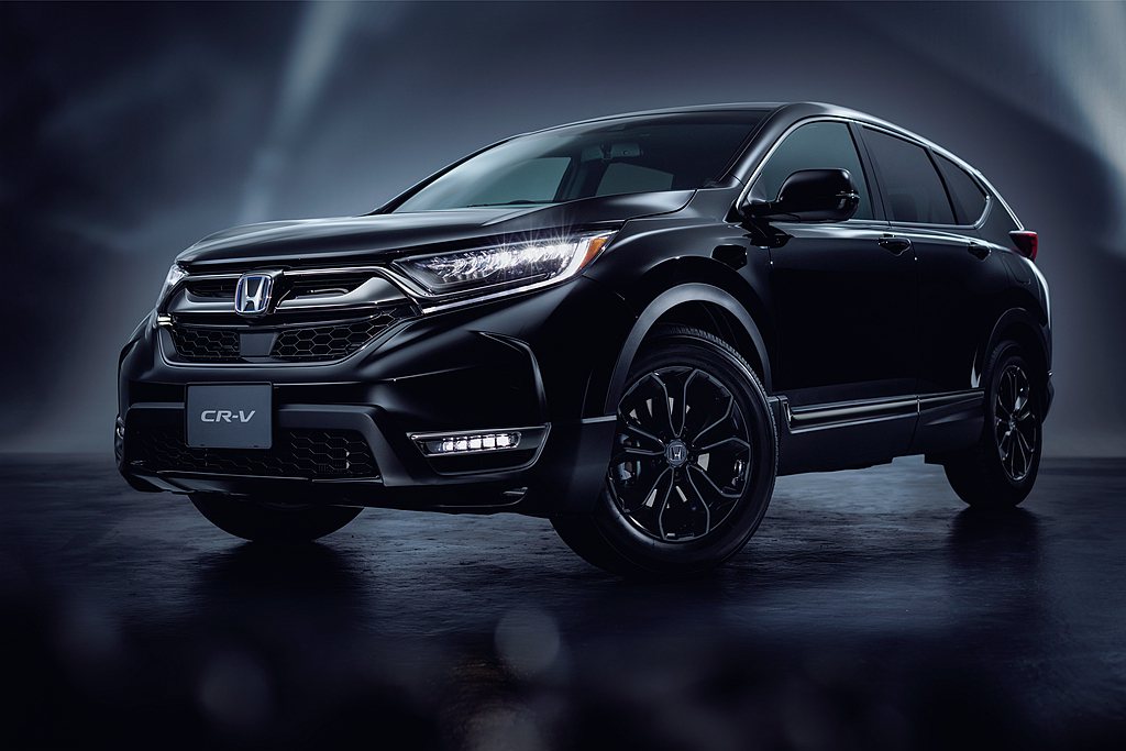 日規Honda CR-V Black Edition導入黑色18吋輪框、燻黑頭燈...