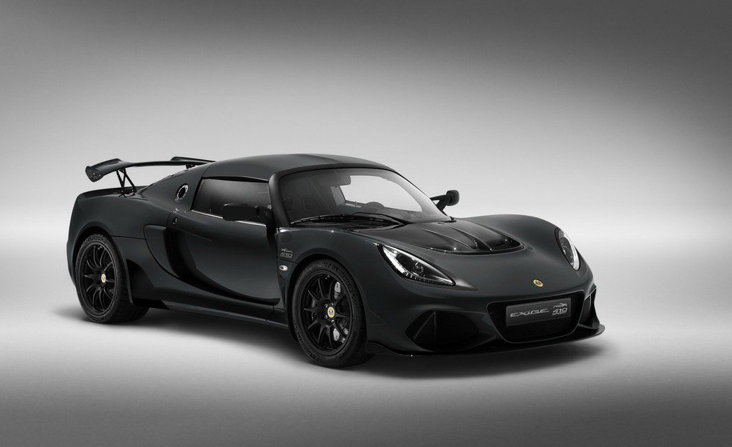 20周年紀念版低調的Motorsport Black車色。 摘自Lotus