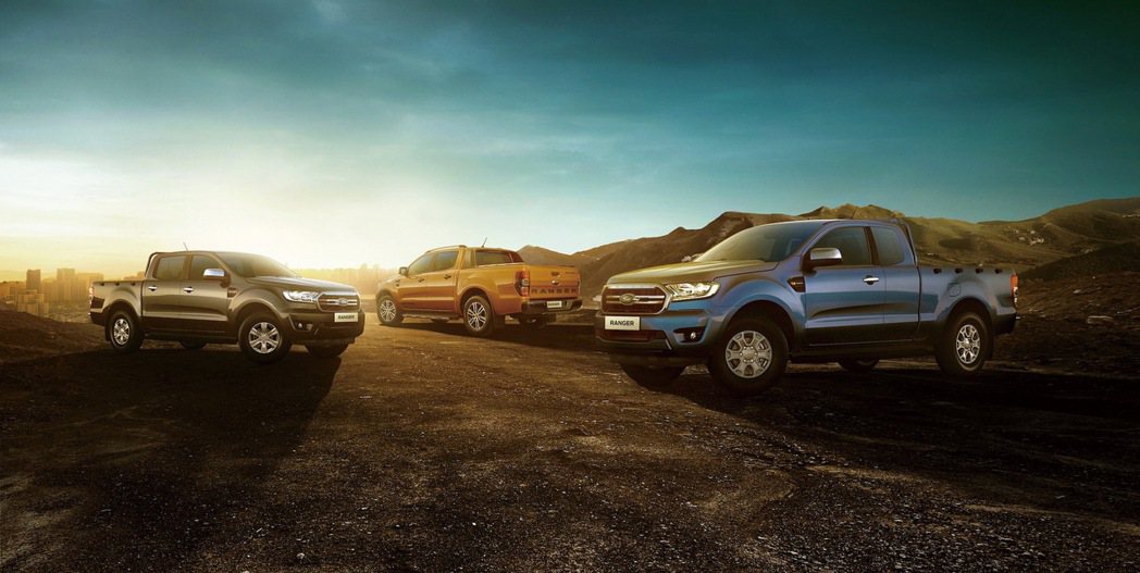正宗美式皮卡New Ford Ranger七月推出全車系高額零利率優惠。 圖／福...