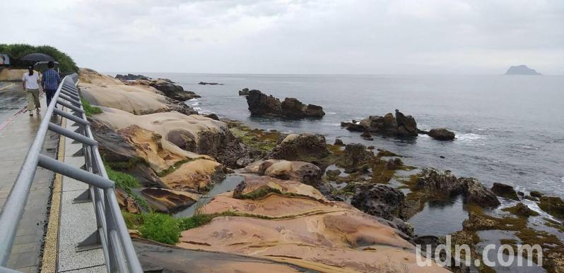 在北海岸野柳和龜吼間的維納斯海岸，曾被網友票選為台灣最美的海岸。記者邱瑞杰／攝影