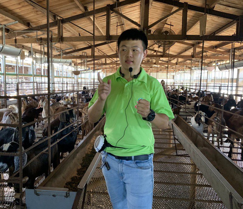 剛滿20歲的邱禾田是禾田畜牧場的CEO兼公關。圖／蔡珠兒提供