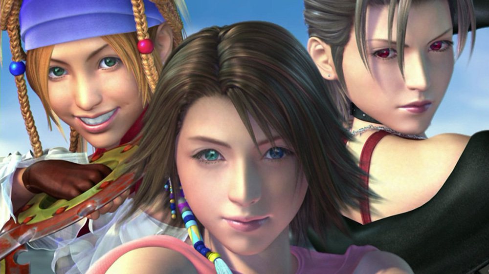 《Final Fantasy X-2》的三位女主角：琉克、優娜，派茵。