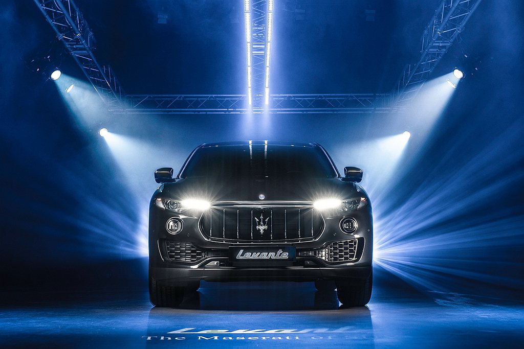 Maserati專為台灣市場推出 Levante Elite入門車型。 圖／Maserati Taiwan提供