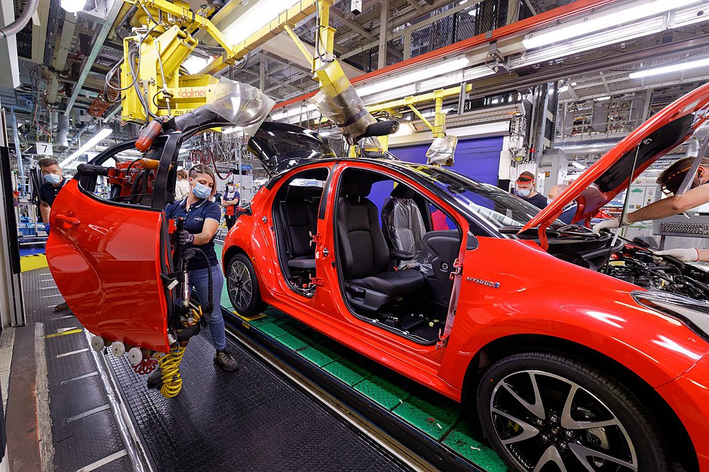 Toyota法國新車生產基地投入3億歐元改良產線，成為歐洲第四座具備TNGA（T...