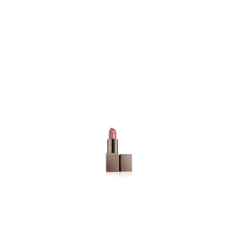即日起至7月31日任選一件唇彩商品即可獲得摩登精華唇膏#少女裸粉。圖／LAURA MERCIER提供