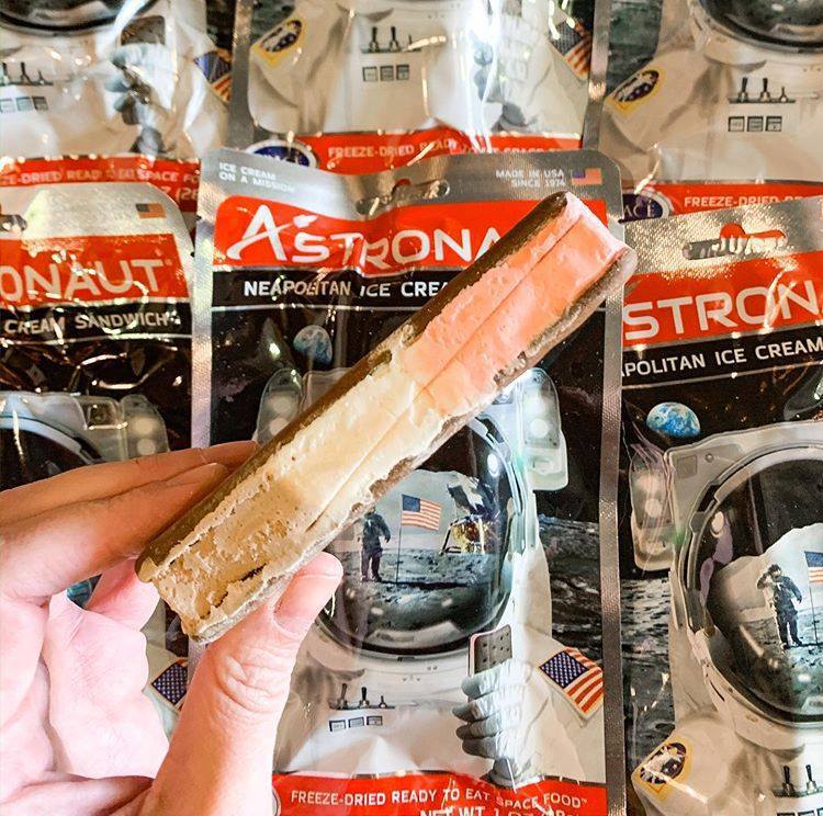 原本專為太空人研發的ASTRONAUT FOODS太空冰淇淋系列，現在也成為人們...