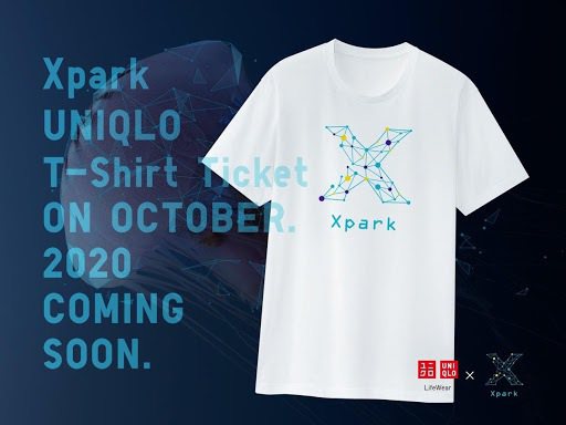 Xpark與UNIQLO共同開發「Xpark x UNIQLO T恤入場券」。圖／貝立德提供