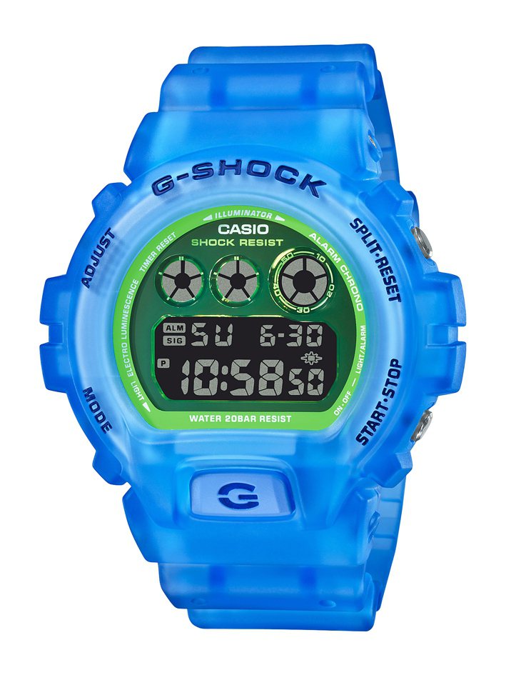 G-SHOCK DW-6900LS-2腕表3,600元。圖／CASIO提供