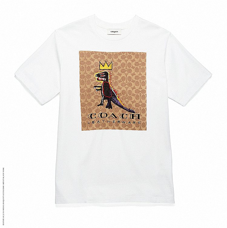COACH X Jean-Michel Basquiat男款T恤，5,900元。...