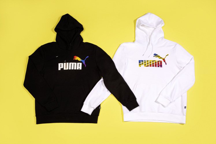 PUMA Pride Pack主題系列連帽上衣1,980元。圖／PUMA提供