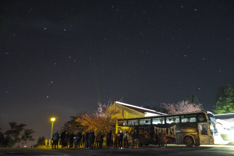福壽山農場的星空導覽活動很夯，每周五、六、日晚上都有專人解說。 圖／福壽山農場提...
