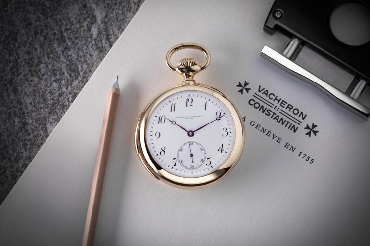 多款江詩丹頓的古董時計再現台灣，目前廠家所蒐藏的懷表主要生產於1910至1930年間。圖 / Vacheron Constantin提供。