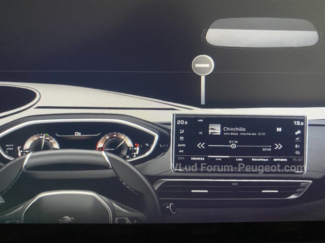 小改後的Peugeot 3008將會有新的車載娛樂系統，中央螢幕尺寸也會加大。 ...