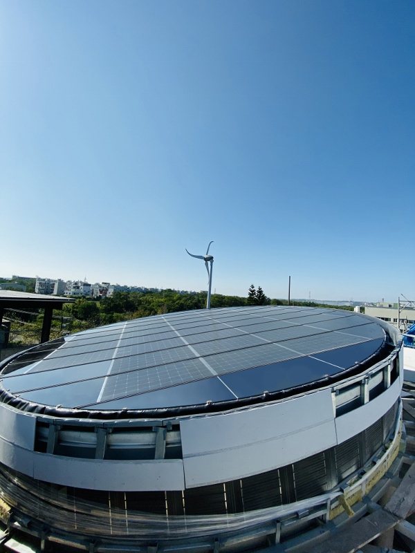歐萊德總部的綠電節能建設。 業者／提供