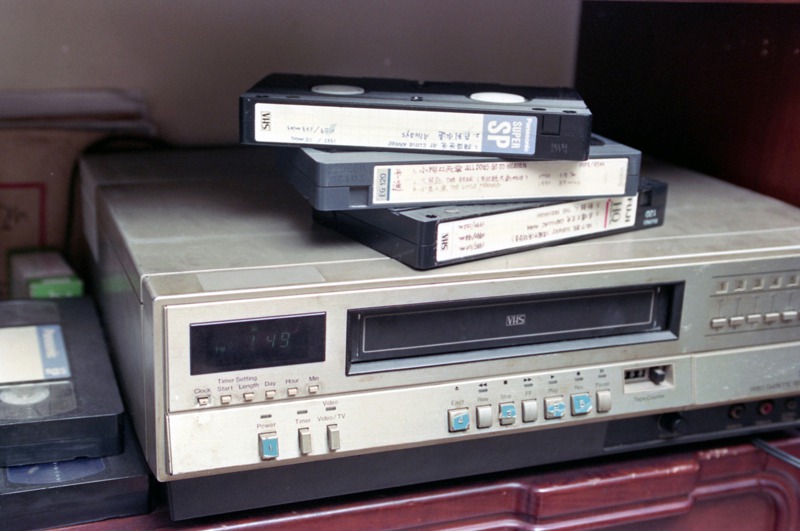 BETAMAX與VHS之爭，最後由VHS勝出。圖／聯合報系資料照片