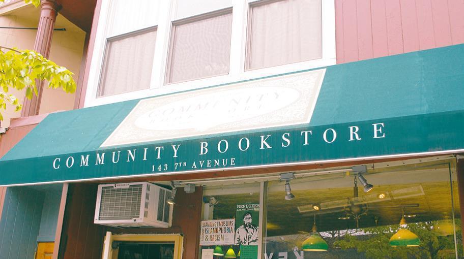 布魯克林第一間獨立書店Community Bookstore。