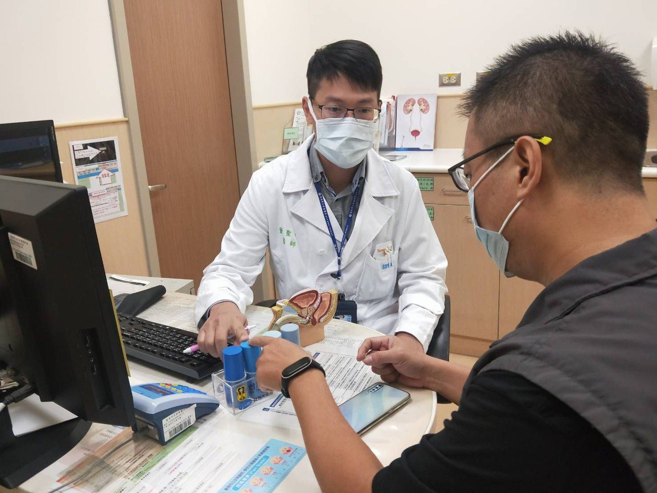 台南市立安南醫院在七夕的深夜接獲陰莖骨折的案例。圖／安南醫院提供