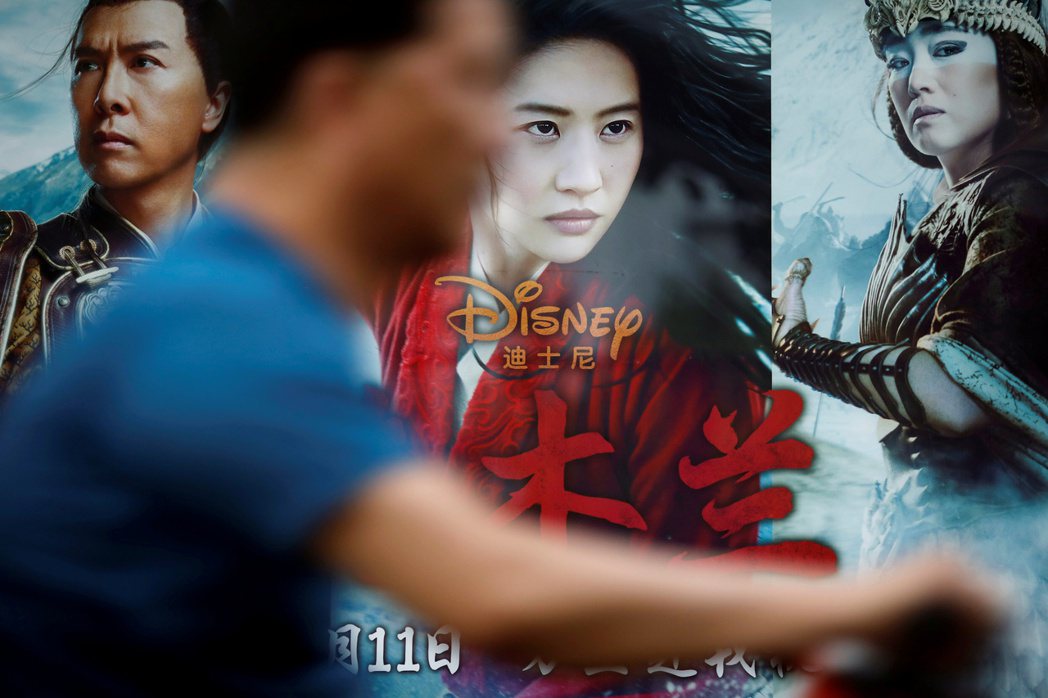 迪士尼真人版電影「花木蘭」在中國上映後票房失利。 圖／路透社