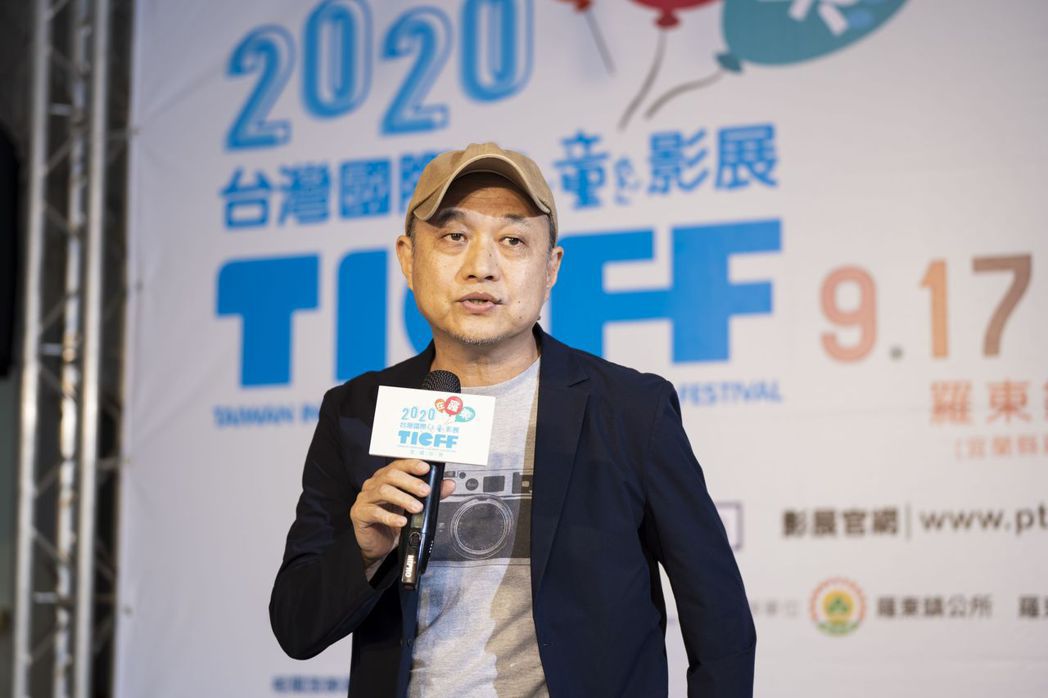 鄭文堂此次受邀回到羅東推薦「2020台灣國際兒童影展在羅東」活動。圖／公視提供