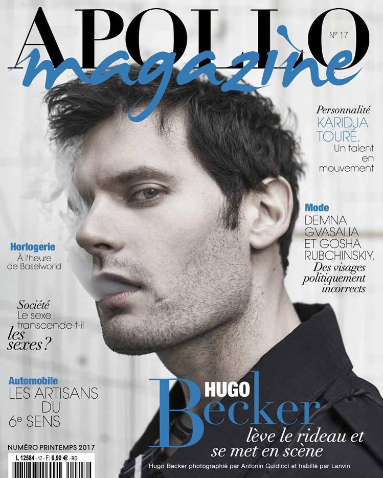 目前身兼導演和演員的Hugo Becker，曾登歐美生活風格雜誌封面。圖 / 翻攝自ig。