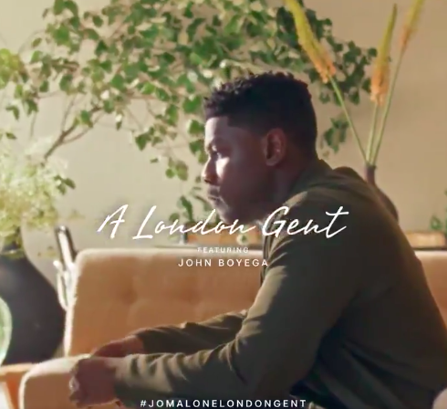 John Boyega為Jo Malone London拍攝形象影片，卻被大陸代言人劉昊然拍的同廣告抄襲。圖／摘自臉書、微博