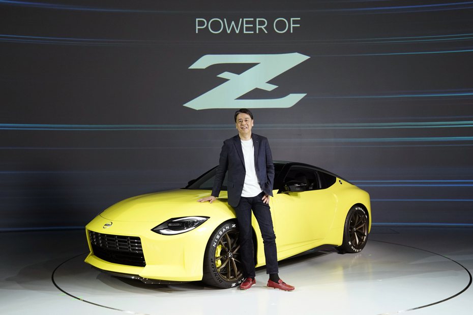 Nissan執行長內田誠親自主持Z Proto發表。 摘自Nissan