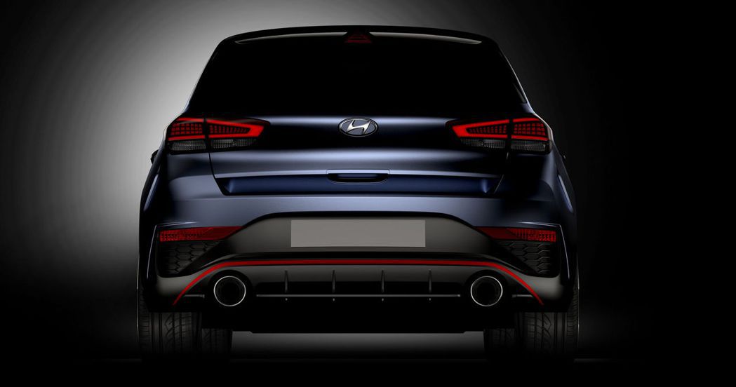 小改款Hyundai i30 N將換上口徑加大的圓形排氣尾管。 摘自Hyunda...